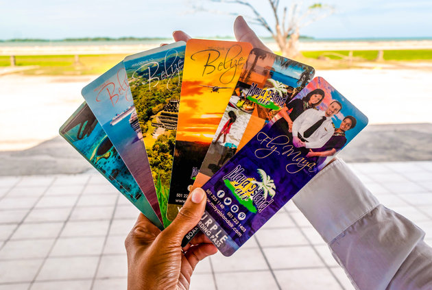 Belize Themed Boarding Passes