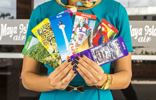 Belize Themed Boarding Passes