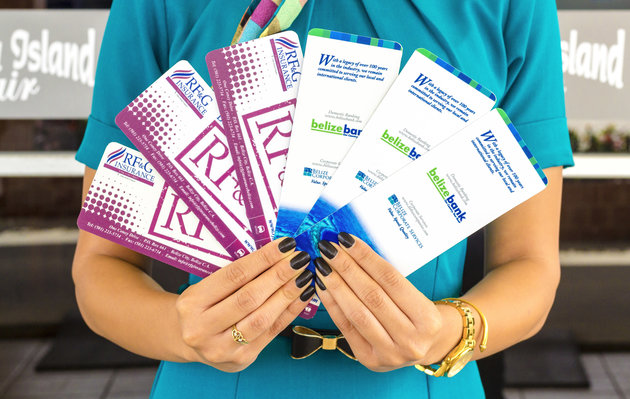 Belize Themed Boarding Passes