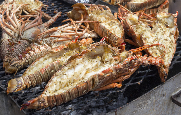 Grilled Lobster Tails