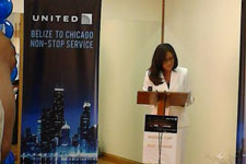 United inaugurates new direct flights from Chicago to Belize